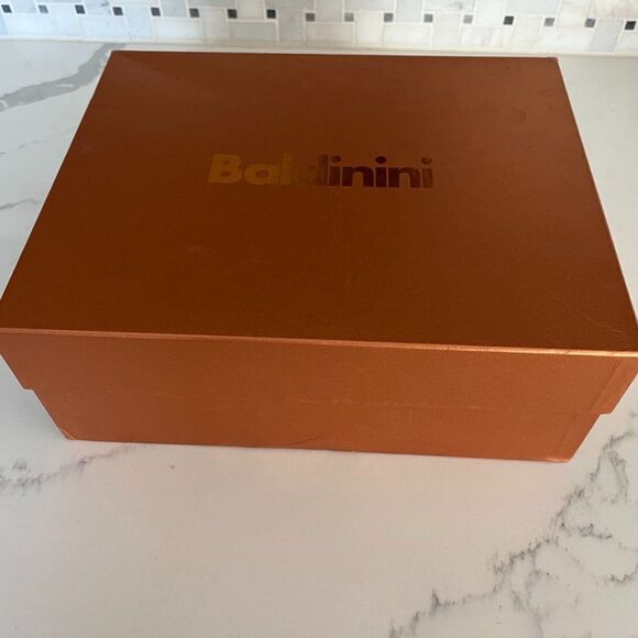 NWT BALDININI Ankle Boots In Silver size 37 Made in Italy - Picture 8 of 9